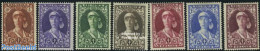 Belgium 1931 Anti Tuberculosis 7v, Queen Elizabeth, Unused (hinged), Health - History - Anti Tuberculosis - Kings & Qu.. - Ungebraucht