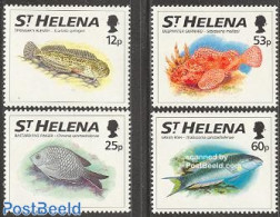 Saint Helena 1994 Fish 4v, Mint NH, Nature - Fish - Pesci