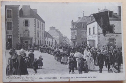 GUILVINEC - Procession De La Bénédiction De La Mer - CPA Dos Simple Voir état - Guilvinec