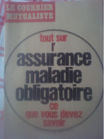 Le Courrier Mutualiste N°10 Obligation Fiscal Social Romancier Russes Concours Libération Des CMR Critique Littéraire - Andere & Zonder Classificatie