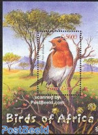 Sierra Leone 2003 European Robin S/s, Mint NH, Nature - Birds - Other & Unclassified