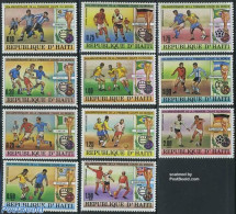 Haiti 1980 50 Years World Cup Football 11v, Mint NH, Sport - Football - Sport (other And Mixed) - Haití