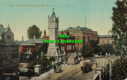 R589053 03960. Clock Tower And Infirmary. Salisbury. Valentines Series - World