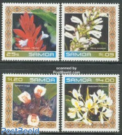 Samoa 2002 Flowers 4v, Mint NH, Nature - Flowers & Plants - Samoa (Staat)