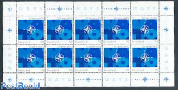 Germany, Federal Republic 1999 50 Years NATO M/s, Mint NH, History - Europa Hang-on Issues - NATO - Ungebraucht