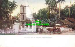 R589056 Ceylon. Temple Of Buddha On Road To Gall. Photochrom - World