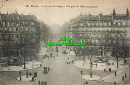 R588687 48. Paris. LAvenue De LOpera. Vue Prise De LHotel Du Louvre. 1921 - World