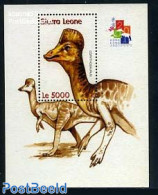 Sierra Leone 2001 Corythosaurus S/s, Mint NH, Nature - Prehistoric Animals - Vor- U. Frühgeschichte