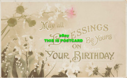 R588689 May All Blessings Be Yours On Your Birthday. A. And G. Taylors Reality S - Mondo