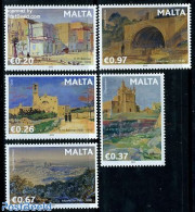 Malta 2012 Paintings 5v, Mint NH, Art - Paintings - Malta