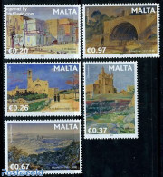 Malta 2012 Paintings 5v, Mint NH, Art - Paintings - Malte