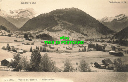 R588691 J. J. 9163. Vallee De Saanen. Windspillen. Wildhorn. Oldenhorn. Papeteri - Mondo