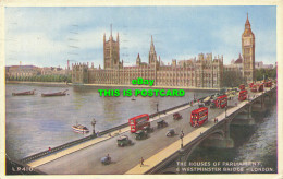 R588695 L. P. 410. Houses Of Parliament And Westminster Bridge. London. Lansdown - Other & Unclassified