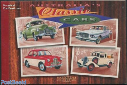 Australia 1997 Classic Cars Prestige Booklet, Mint NH, Transport - Stamp Booklets - Automobiles - Ongebruikt