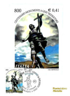 ITALIA ITALY - 2000 NUORO Cent. Monumenti A GESU' REDENTORE Annullo Fdc Su Cartolina PT - 1503 - Cristianismo