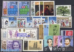 Great Britain 1973 Yearset 1973 (33v), Mint NH, Various - Yearsets (by Country) - Nuovi