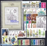 Great Britain 1980 Yearset 1980 (44v+1s/s), Mint NH, Various - Yearsets (by Country) - Ongebruikt