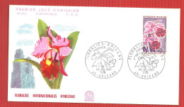 FDC FLORALIES INTERNATIONALES ORLEANS 29 7 1967 - 1960-1969