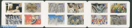 France 2013 Gothic Art 12v S-a In Booklet, Mint NH, Nature - Poultry - Art - Castles & Fortifications - Sculpture - Ungebraucht