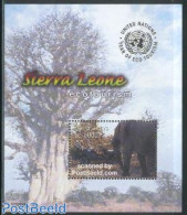 Sierra Leone 2002 Eco Tourism S/s, Mint NH, Nature - Transport - Elephants - Automobiles - Automobili