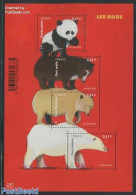 France 2014 Bears S/s, Mint NH, Nature - Animals (others & Mixed) - Bears - Pandas - Ungebraucht