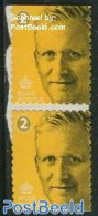 Belgium 2015 Definitive, Yellow, King Philip 2v S-a, Mint NH - Nuevos