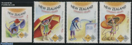 New Zealand 2015 Childrens Health 4v (1v S-a), Mint NH, Health - Health - Nuevos