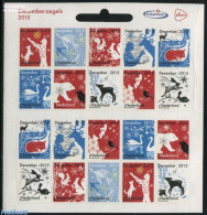 Netherlands 2015 Christmas M/s S-a (with Trekpleister Logo), Mint NH, Nature - Religion - Animals (others & Mixed) - B.. - Neufs