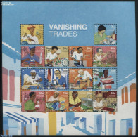 Singapore 2014 Vanishing Trades S/s, Mint NH, Nature - Sport - Various - Parrots - Kiting - Textiles - Art - Ceramics .. - Textiel