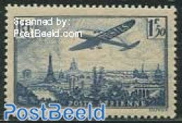France 1936 1.50F, Stamp Out Of Set, Mint NH, Transport - Aircraft & Aviation - Unused Stamps