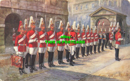 R588720 The Four O Clock Parade At Horse Guards. 1st Life Guards. Harry Payne. M - Mondo