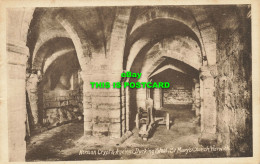 R588722 Norman Crypt And Ancient Ducking Stool. St. Marys. Warwick. H. Twigger. - Mondo