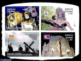 Spain 2019 Holy Week 4v S-a, Mint NH, Religion - Religion - Ongebruikt