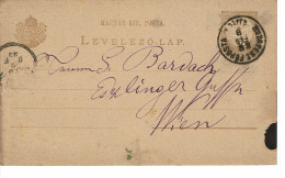 ROYAUME DE HONGRIE   Entier Postal Timbre Type N°13 - Storia Postale