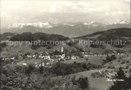 11837202 Heiden AR Ortsansicht Alpen Kirche Heiden AR - Autres & Non Classés