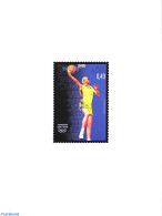 Belgium 2005 Presentation S/s NA14, Dutch Text On Reverse (No Postal Value), Mint NH, Sport - Basketball - Olympic Games - Nuevos