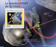 Togo 2022 DART Mission, Mint NH, Science - Transport - Telecommunication - Space Exploration - Telekom