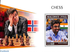 Maldives 2018 Chess 2 S/s, Mint NH, Sport - Chess - Schaken