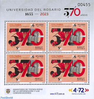 Colombia 2023 Rosario University S/s, Mint NH, Science - Education - Kolumbien