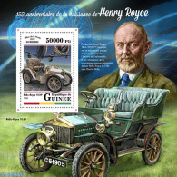 Guinea, Republic 2018 Henry Royce, Mint NH, Transport - Automobiles - Aircraft & Aviation - Coches