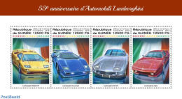 Guinea, Republic 2018 Lamborghini, Mint NH, Transport - Automobiles - Auto's