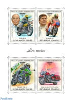 Guinea, Republic 2018 Motorcycles, Mint NH, Transport - Motorcycles - Motorräder