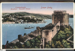 11835385 Constantinople Bosphore Roumeli Hissar Festung Bosporus Constantinopel  - Turchia