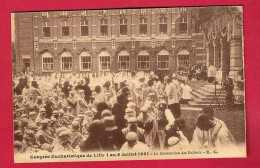 AF240 59 NORD LILLE CONGRES EUCHARISTIQUE DE LILLE  1 AU 5 JUILLET1931 LA COMMUNION DES ENFANT  PHOTOGRAPHE PLAN MOYEN - Lille