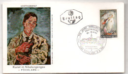 Österreich 1967 MiNr.: 1240 Ersttag Pöchlarn Nibelungengau Austria FDC Scott: 793 YT: 1074 Sg: 1501 - FDC