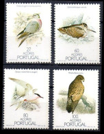 AZORES 1988 - AÇORES - PAJAROS - YVERT 381/384** - Altri & Non Classificati