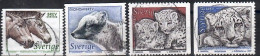 Sweden, 1997, Used,      Wildlife , Mi. Nr. 1987-1991 - Used Stamps