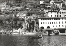 11825478 Lugano TI Haeuser Am See Boot Lugano - Sonstige & Ohne Zuordnung