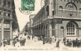 D8462 Toulouse Le Musée Et La Rue Alsace Lorraine - Toulouse