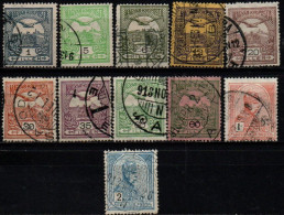 HONGRIE 1913 O FIL HORIZ. - Used Stamps